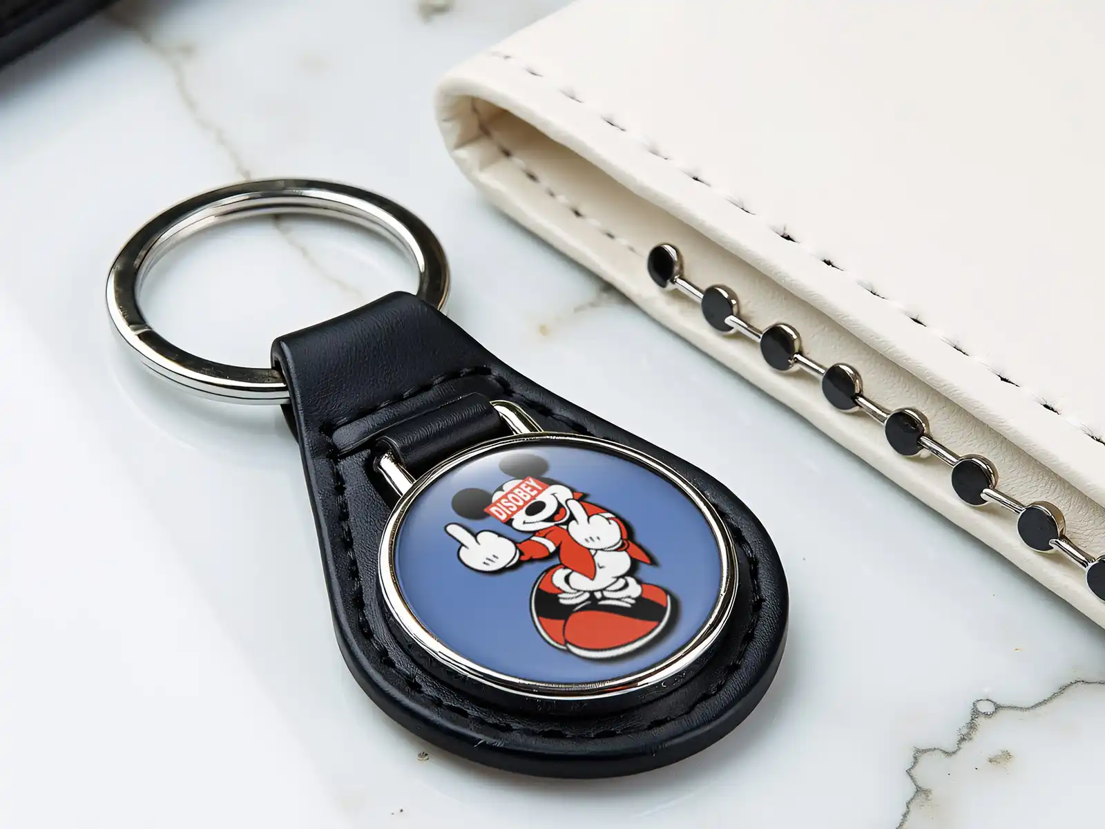 Custom Leather Keyrings Bespoke Gifts Creative Style